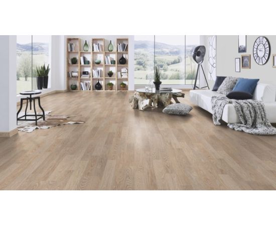 Laminate UltraDecor 4283 Оак Flaxen 1280x192x8 mm AC5/33