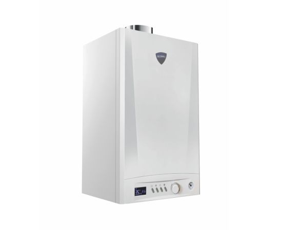 Wall-mounted gas boiler with coaxial pipe Decorall DE-H v1 24kw