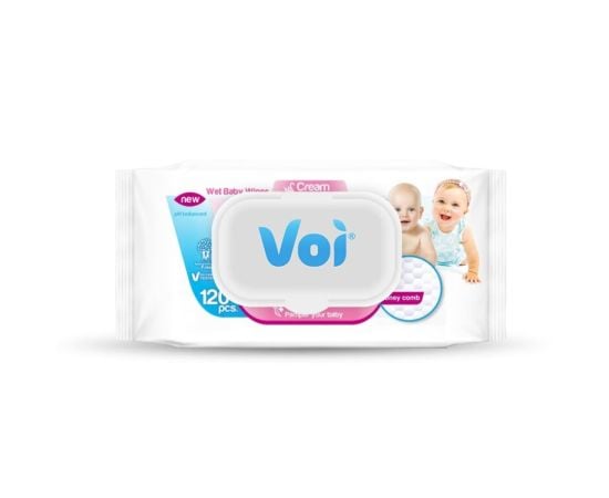 Wet wipes Voi Twins 120 pcs