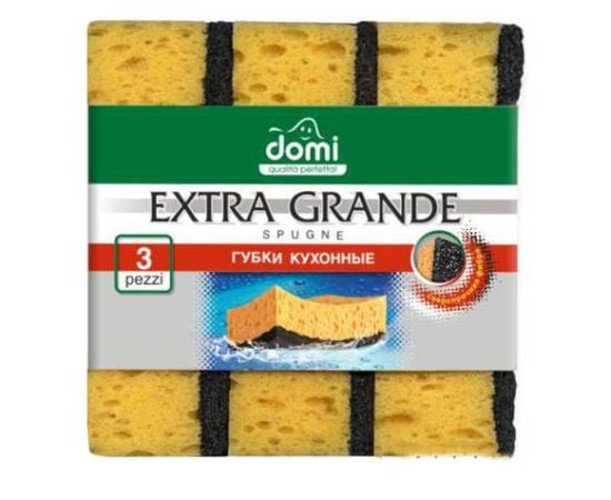 Extra large kitchen sponges DOMI 3 pc.