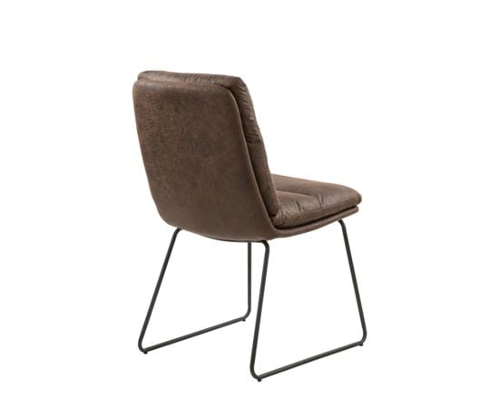 Chair brown STEFFEN 51x68x89 cm