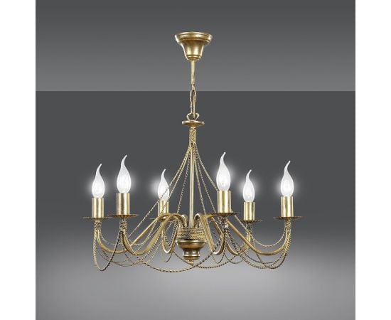 Chandelier EMIBIG TORI 6 E14 h750 L630 gold 170/6