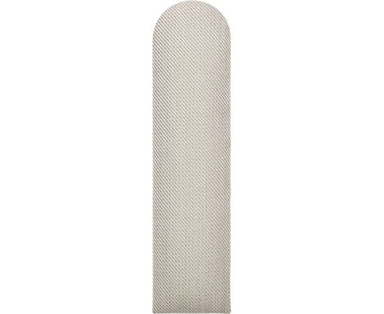 Wall soft panel VOX Profile Oval 1 Soform Beige Tweed 15x60 cm