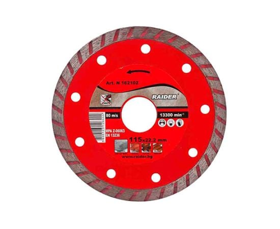 Diamond Disc Raider Turbo 230x22.2mm RD-DD08