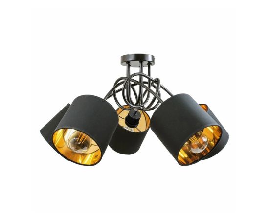 Chandelier ADVITI VIGO 5 E27 black