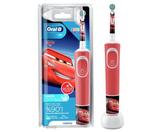 Щетка Электрическая детская Oral-B Cars 3+ D100.413.2K