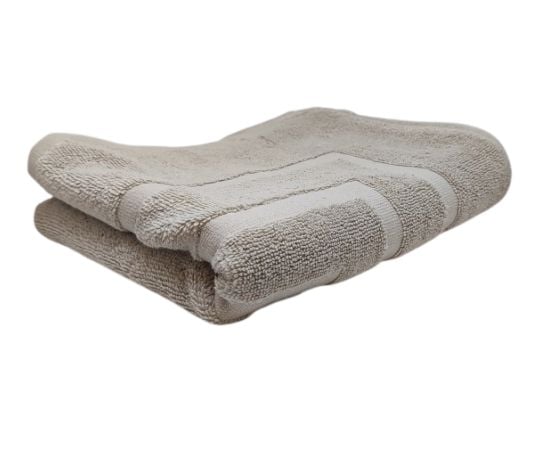 Foot towel beige Continental 50x70cm