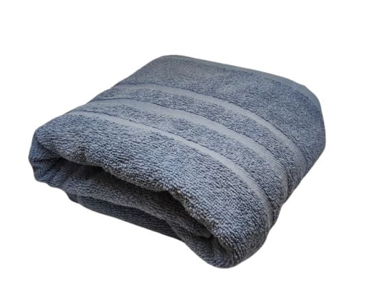 Bath towel gray Continental 70x140cm