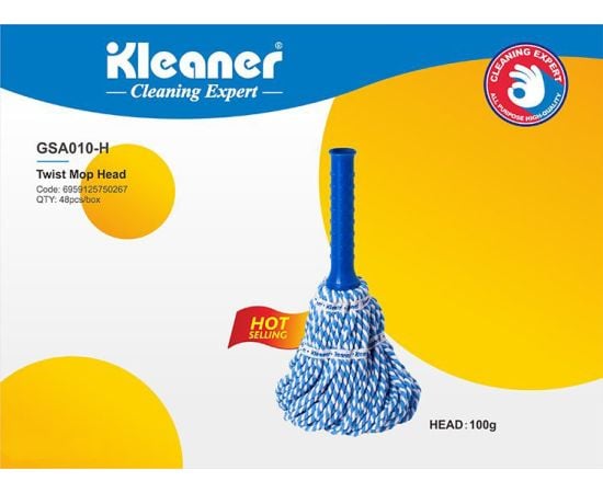 Replacement mop for mops Kleaner Twist Mop GSA010-H