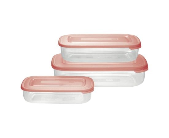 Rectangular food container 9040572 3 pcs