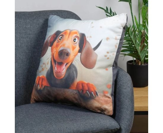 Decorative pillow Home Line 45x45 cm Dachshund