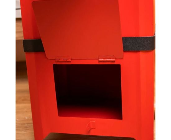 Christmas decoration "Mailbox" red 50 cm 2ass