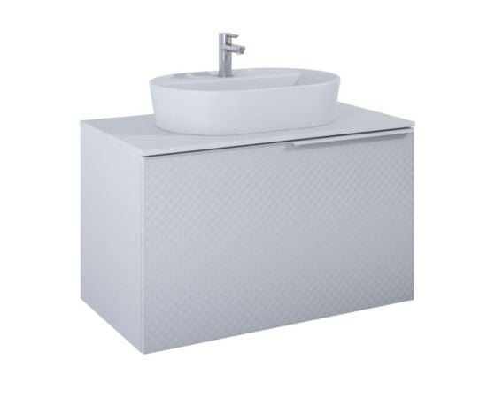 Cabinet under wash basin suspended Elita GLAM 90 Stone Matt 90 1S + 1S (168384)