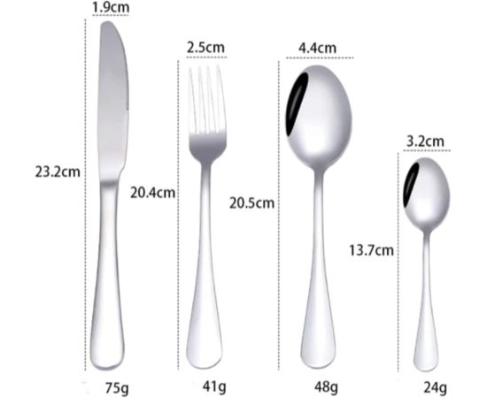 Cutlery set AIMON GROUP V-24 set