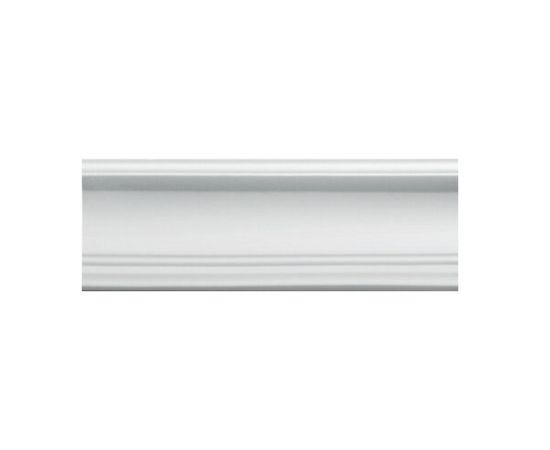 Extruded ceiling plinth Solid C16/80 white 80x80x2000 mm