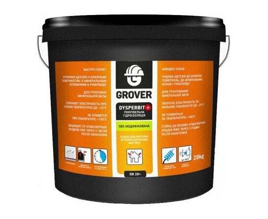 Roof primer and waterproofing Eskaro Grover Dysperbit DB+ 20 kg