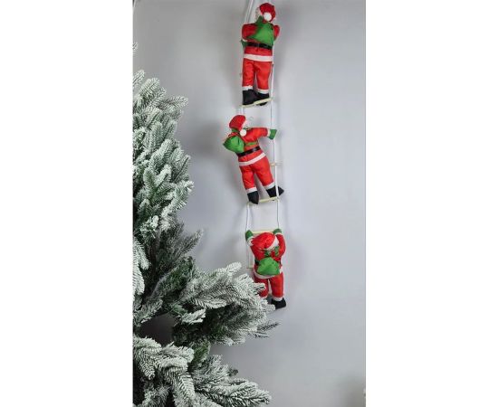 Christmas decoration Santa Claus on the stairs 25 cm