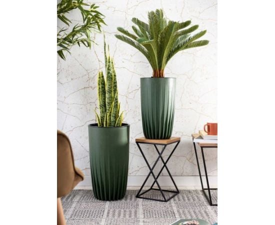 Flower pot Lamela MIRA 300 ECO 12,5l green