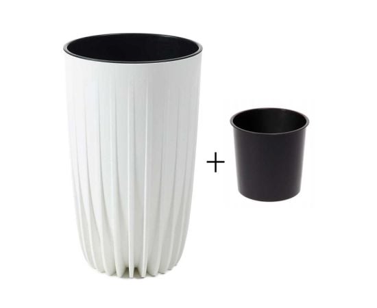 Flower pot Lamela MIRA 300 ECO 12,5l white