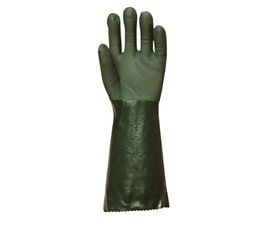 Chemical polymer gloves Eurotechnique T10 3740 green