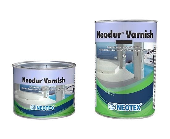 Лак двухкомпонентный глянцевый Neotex Neodur Varnish A+B 1 кг