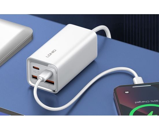 Charger LDNIO A4610C 65W 2 USB-A 2 USB-C