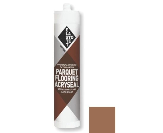 Parquet sealant Elastotet Parquet Flooring Acryseal cherry 280 ml