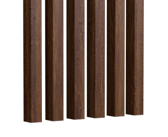 Decorative slat Foge 280x3x4 cm athenian oak 6 pcs