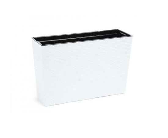 Flower pot Lamela WERBENA 19x56cm 12l white