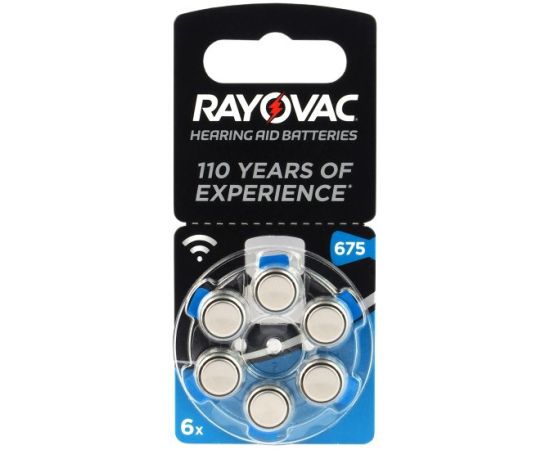 Hearing aid batteries  Rayovac Acoustic 6pcs