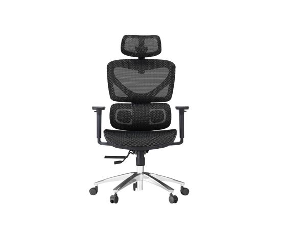 Office chair NOEL High back office chair Nylon mesh Black Alpha-H Black frame