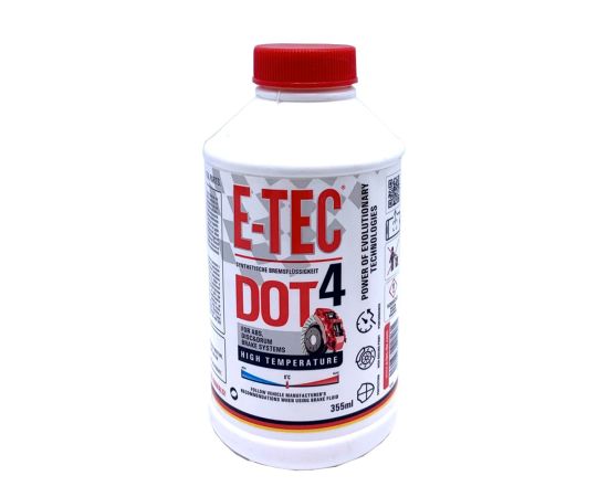 Тормозная жидкость E-tec Dot-4 355 мл