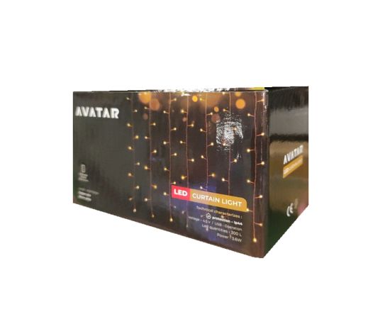 Christmas lighting Avatar 72540 3x3 m warm white