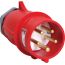 Power plug IEK Magnum ССИ-025 415V 32A 3Р+РЕ+N IP44