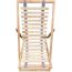 Chaise longue chair 105x45cm alder