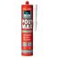 Adhesive Sealant Bison Poly Max Polymer 6300804 465 g white