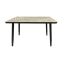 Kitchen table 9202 120x70 cm gray