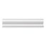 Extruded ceiling plinth Solid C13/50 white 42x42x2000 mm