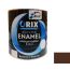 Enamel anti-corrosion Atoll Orix Color 3 in 1, 0.7 l brown RAL 8017
