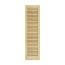 Двери жалюзийные деревянные Сосна Woodtechnic 1400х394 мм