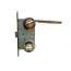 Set handle and WC lock BT Group EFES AGB 70 mm. nickel