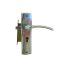 Set handle on bar and lock BT Group G872 60 mm. silver