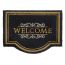 Rug  Hamat Coco Classic Welcome Black 60x80