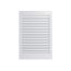 Wooden louvered doors Pine Woodtechnic 395x394 white