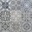 Porcelain tile Emotion Ceramics Decor Energy Blanco 600x600 mm