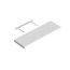 Shelf with hidden fastening white VELANO 65110 800x250 mm