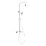 Shower system with thermostat KFA Logon chrome