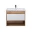 Bathroom furniture with washbasin Oslo wood 70-A Cosmo 70 cm