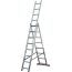Aluminum ladder Krause Corda 010384/030382 425 cm