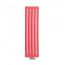 Decorative radiator Terma AERO V dark red Ral 3003 Matt (ZX) 1500/410